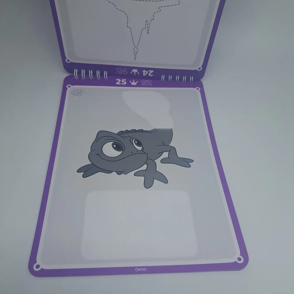 Osmo Super Studio Disney Princess Drawing Sketch‎ Pad Spiral Bound Pink Girlcore